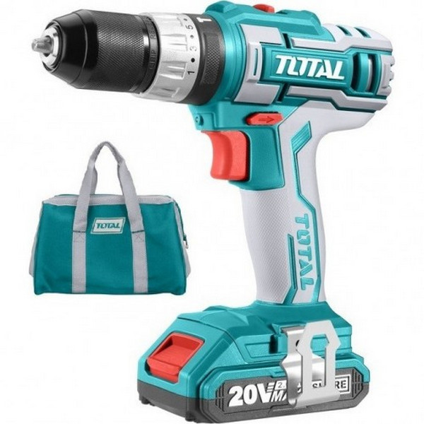 Máy khoan vặn vít dùng pin 50 chi tiết Total TIDLI2002 Máy khoan vặn vít dùng pin 50 chi tiết Total TIDLI2002
