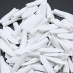 100 cái Chốt che lỗ khoan chéo màu trắng