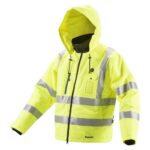 Áo khoác sưởi ấm dùng pin size XL Makita DCJ206YXL