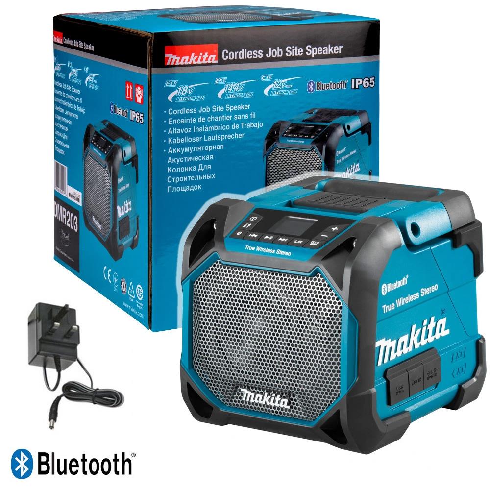 Makita DMR203 18v 10.8v 12v 240v CXT LXT Cordless Bluetooth Speaker LCD Display Buyaparcel