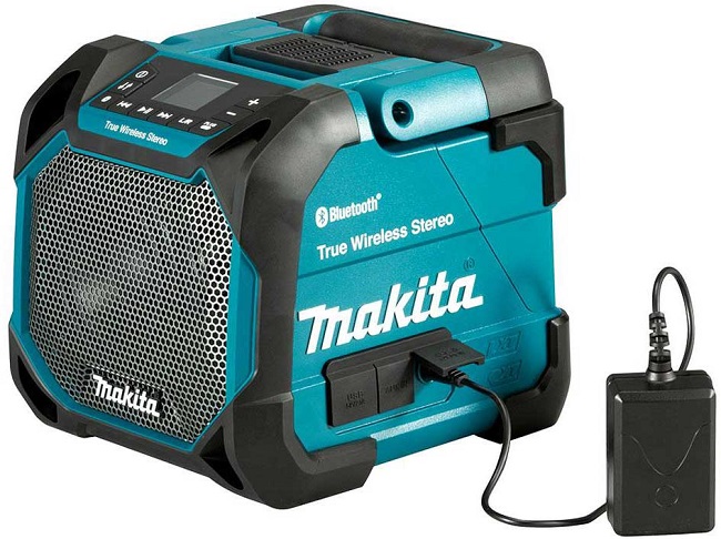 Loa sử dụng ở công trường dùng pin và điện Makita DMR203