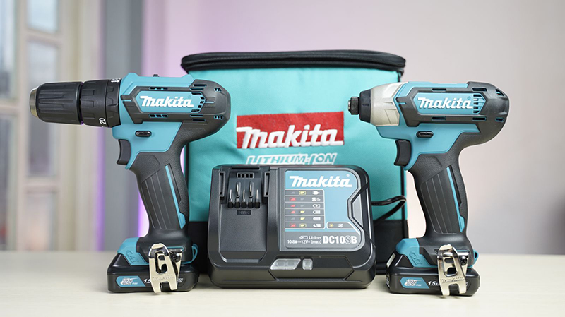 Bộ m&aacute;y khoan bắt v&iacute;t d&ugrave;ng pin Makita CLX228S
