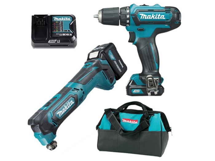 Bộ sản phẩm d&ugrave;ng pin 12V Makita CLX225SX1 - META.vn