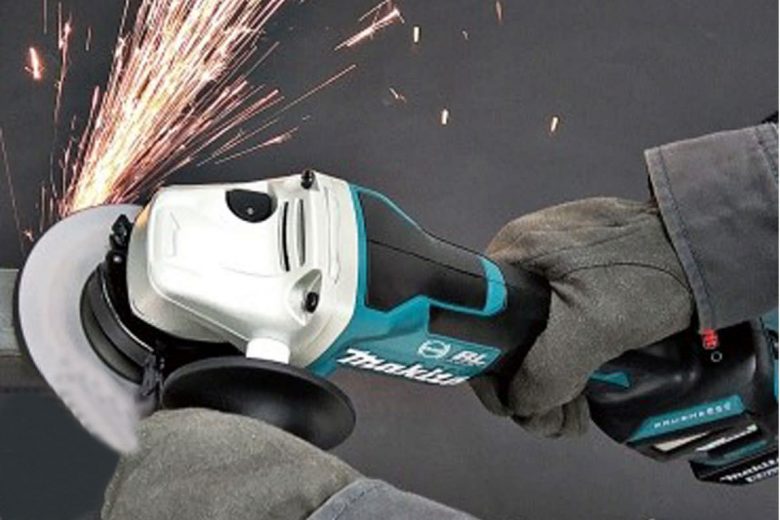 Máy mài góc 100mm pin 18V Makita DGA418RTE - Siêu thị Dụng Cụ Vàng