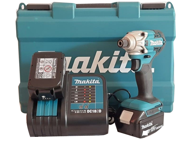 M&aacute;y vặn v&iacute;t d&ugrave;ng pin Makita DTD156SFE 18V - META.vn