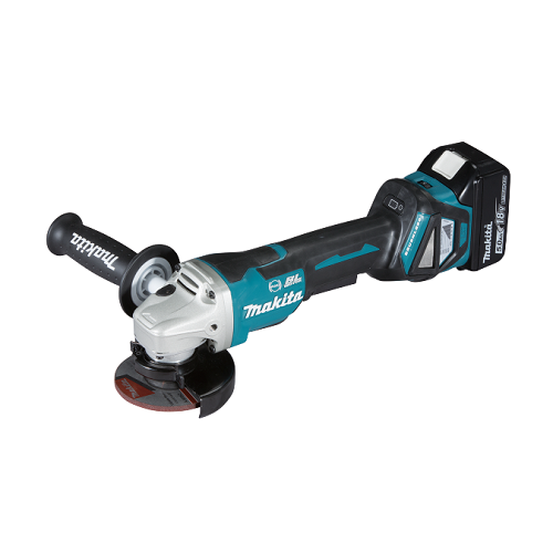 Makita DGA418RTE (100mm/công tắc bóp/AWS/BL) (18V) - Chính hãng - Giá tốt - Giao hàng nhanh chóng trong ngày | Máy Mài Góc Dùng Pin | ketnoitieudung.vn