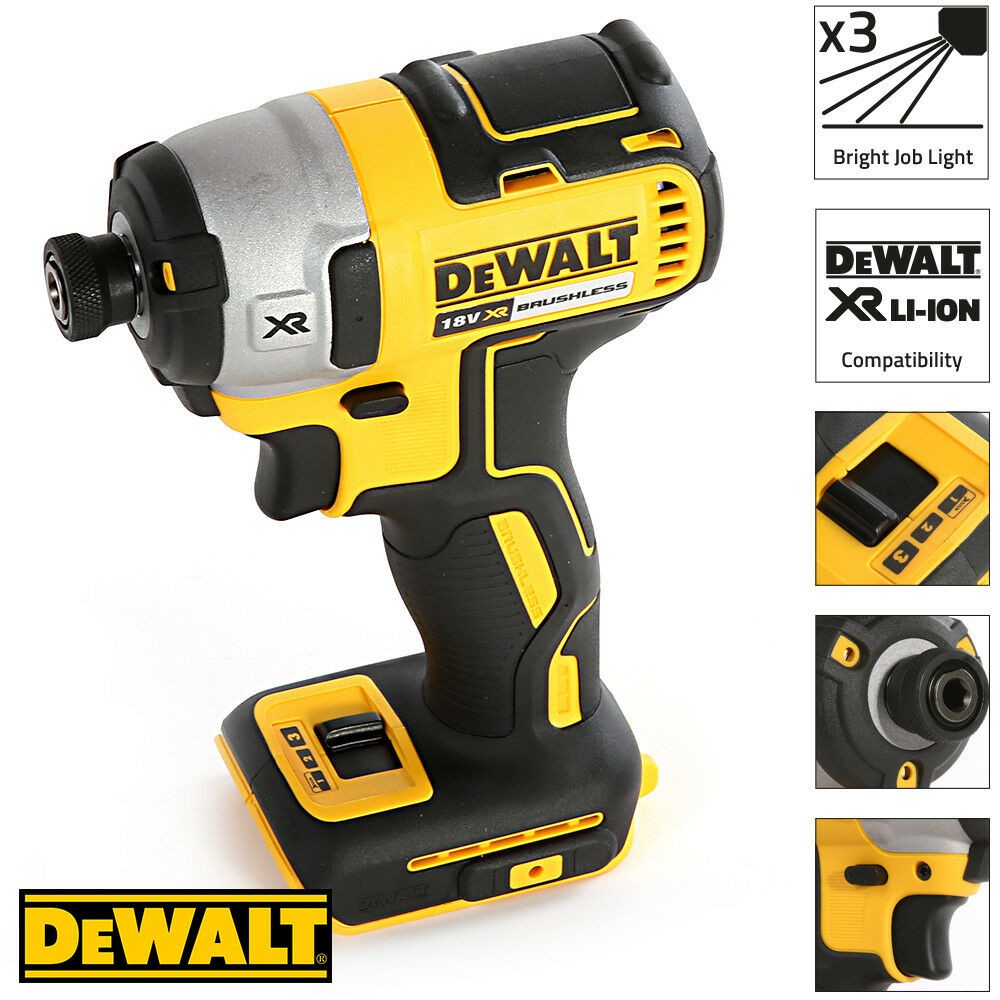 Máy vặn vít dùng pin 18V DeWALT DCF887N-KR Máy vặn vít dùng pin 18V DeWALT DCF887N-KR