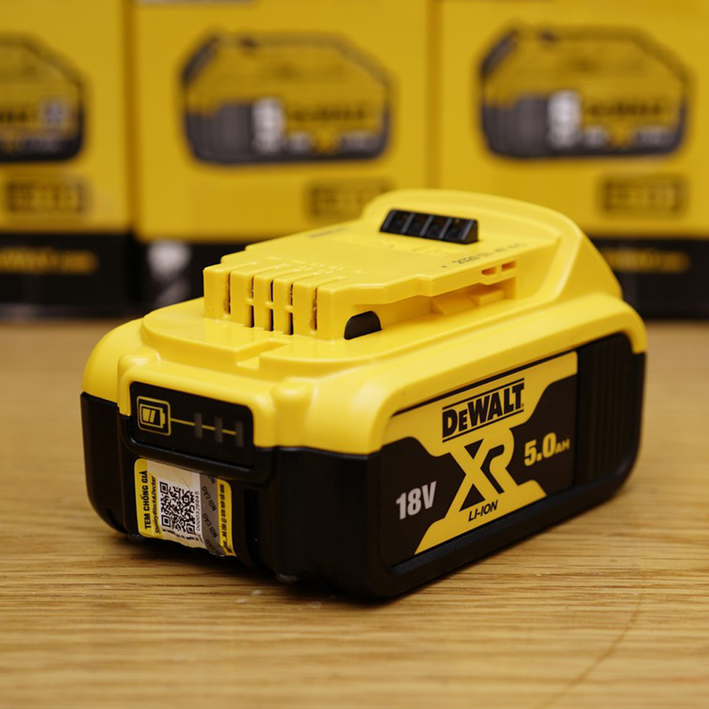 Pin 18V - 5.0Ah XR Li-Ion Dewalt DCB184-B1| tatmart.com