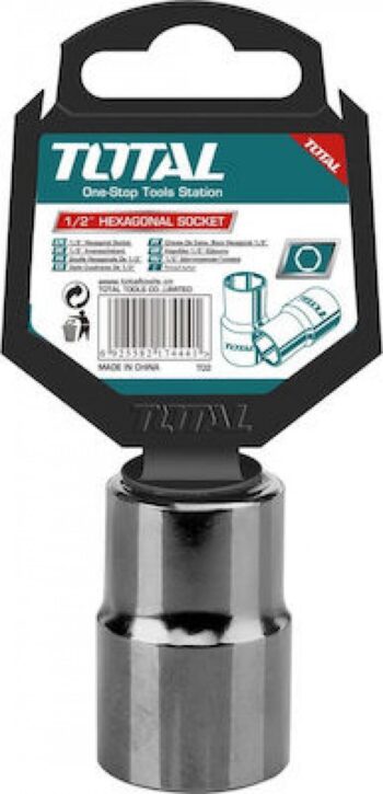 Đầu tuýp 6 góc 1/2" Total THTST12171 17mm