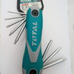 Bộ lục giác xếp đầu bi 8 chi tiết Total THT1061836