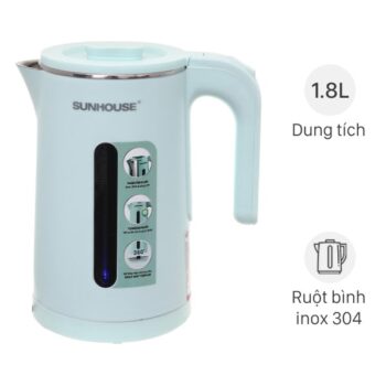 Bình đun siêu tốc Sunhouse 1.8 lít SHD1351