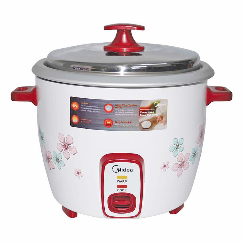 Nồi cơm điện nắp rời Midea MR-GM22SC - Hàng chính hãng