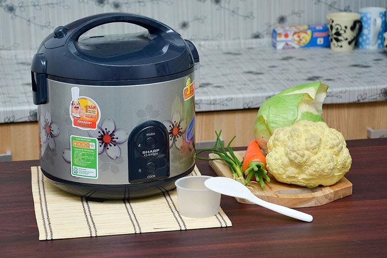 Nồi cơm điện Sharp 1.8 lít KS-NR191STV Nồi cơm điện Sharp 1.8 lít KS-NR191STV