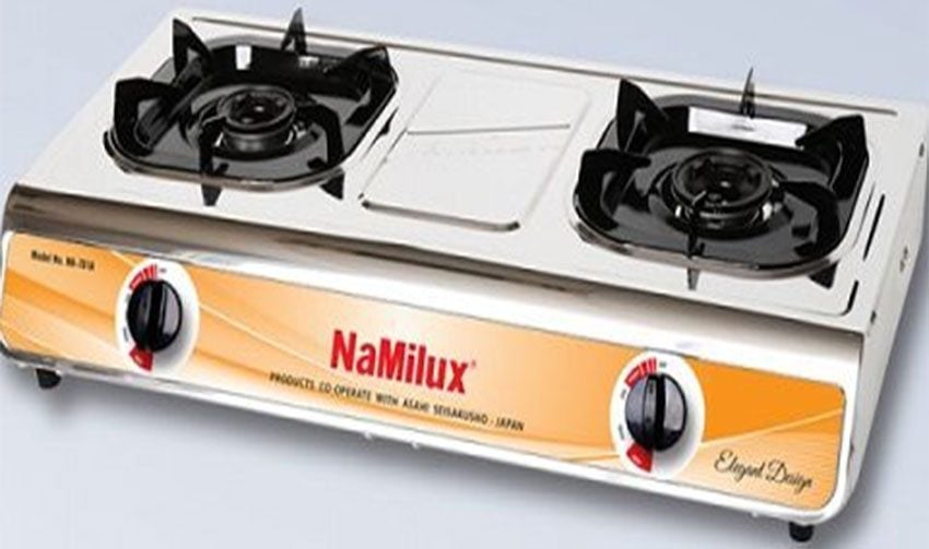 Bếp gas đôi Namilux NA-701AXM - Hàng chính hãng
