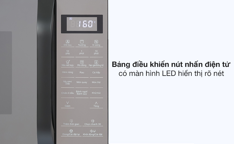 Bảng điều khiển - Lò vi sóng có nướng Panasonic NN-CT66MBYUE 27 lít Bảng điều khiển - Lò vi sóng có nướng Panasonic NN-CT66MBYUE 27 lít