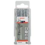 Mũi khoan sắt 10 mũi 6.2mm HSS-G Bosch 2608595066