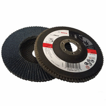 Đĩa nhám xếp Bosch Alox P80 100mm 2608601677