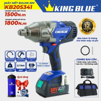 Máy Siết Bulon 20V Kingblue KB20S341