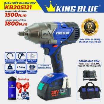 Máy Siết Bulon 20V Kingblue KB20S121