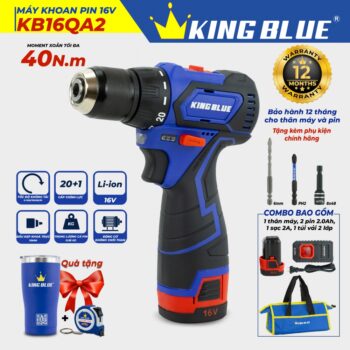 Máy Khoan Pin 16V Kingblue KB16QA2