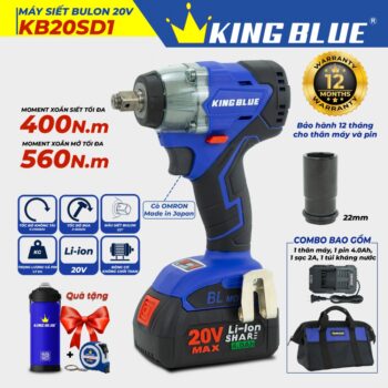 Máy Siết Bulon 20V Kingblue KB20SD1