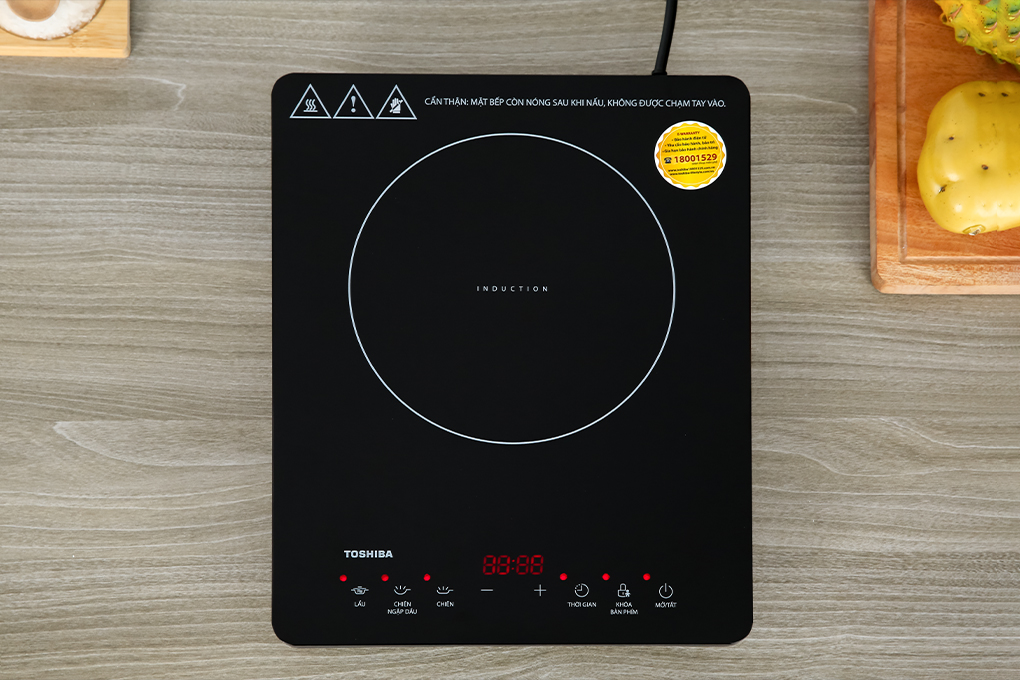 Bếp từ Toshiba IC-20R2SV - Tính năng an toàn Bếp từ Toshiba IC-20R2SV - Tính năng an toàn