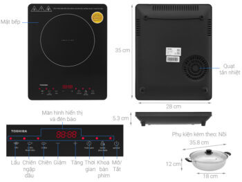 Bếp từ Toshiba IC-20R2SV