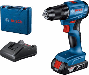 Máy khoan pin 18V Bosch GSR 185-LI (1 pin) (06019K30K1)