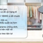Bàn ủi hơi nước cầm tay Beko STM4116B 1600W