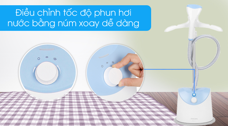 Dễ dùng - Bàn ủi hơi nước đứng Philips GC482/29 Dễ dùng - Bàn ủi hơi nước đứng Philips GC482/29