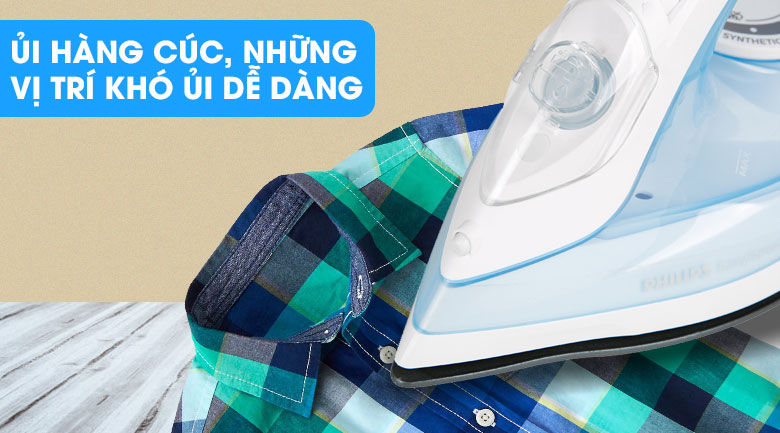 Rãnh cúc - Bàn ủi hơi nước Philips GC1740 Rãnh cúc - Bàn ủi hơi nước Philips GC1740
