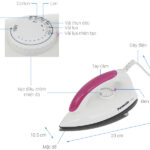 Bàn ủi khô Panasonic NI-317TVRA 1000W