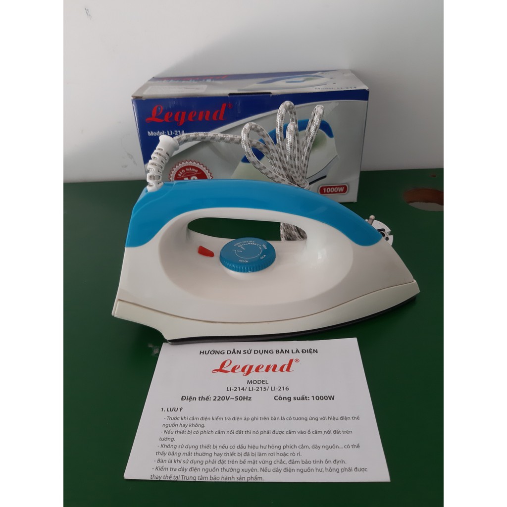 Bàn ủi khô Legend LI-214 Bàn ủi khô Legend LI-214