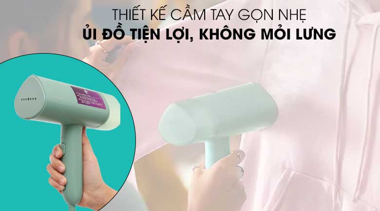 Thiết kế - Bàn ủi hơi nước cầm tay Philips STH3010 Thiết kế - Bàn ủi hơi nước cầm tay Philips STH3010