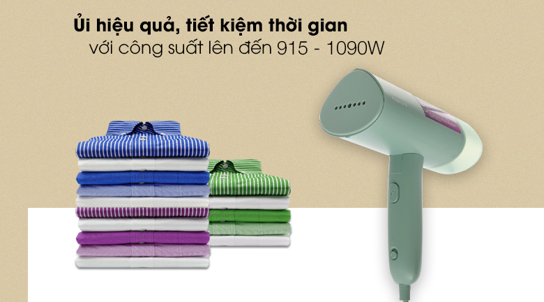 Bàn ủi hơi nước cầm tay Philips STH3010 - Công suất Bàn ủi hơi nước cầm tay Philips STH3010 - Công suất
