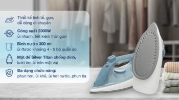 Bàn ủi hơi nước Panasonic NI-S430GRA 2300W