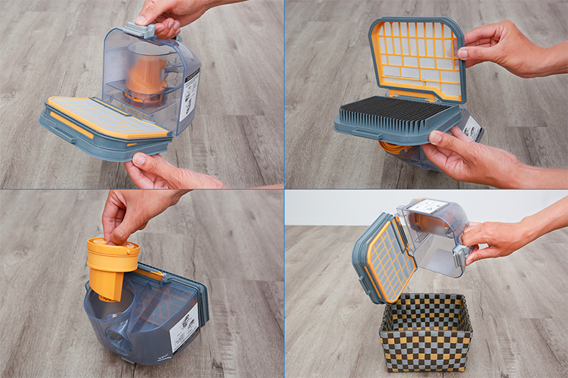 Máy hút bụi Hitachi CV-SF20V 24CV (BRE) - hộp chứa bụi Máy hút bụi Hitachi CV-SF20V 24CV (BRE) - hộp chứa bụi