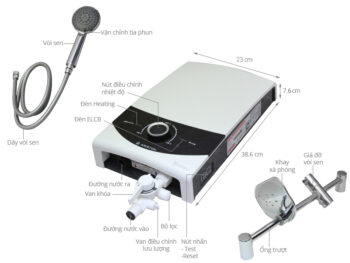 Máy nước nóng Ariston SMC45PE-VN 4.5 kW