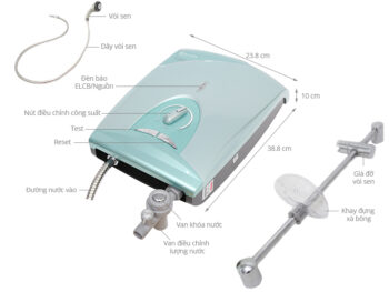 Máy nước nóng Centon KS500E SOLID 4.5 kW