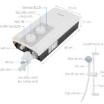Máy nước nóng trực tiếp Panasonic 4500W DH-4RL1VW