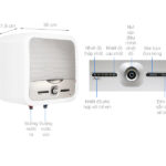 Máy nước nóng gián tiếp Ariston 15 lít 2500W AN2 15 LUX 2.5 FE