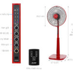 Quạt đứng Mitsubishi Electric 3 cánh LV16S-RA CY-RD 47W