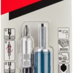 Mũi khoan mồi âm vít và vặn vít 2.8mm-M4 3 trong 1 Makita D-73215