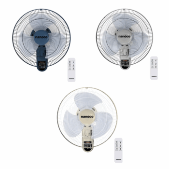 Quạt treo tường có remote Nanoco NWF1612RC