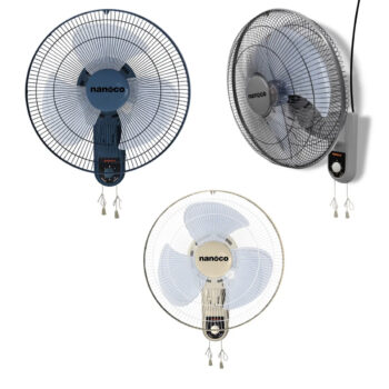 Chia sẻ Quạt treo tường Nanoco NWF1611 - Quạt giật dây 47W
