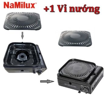 Bếp nướng nấu đa năng Namilux GS2332PE PHIÊN BẢN 2 VỈ NƯỚNG