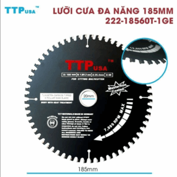 Lưỡi cưa đa năng 185mm TTPusa 222-18560T-1GE