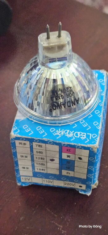 BÓNG ĐÈN LED MR16 1W ÁNH SÁNG VÀNG