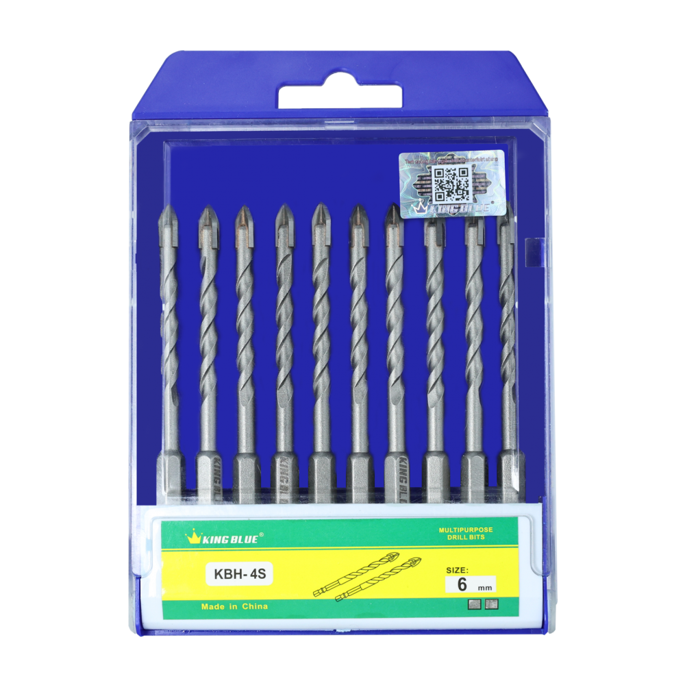 Mũi Khoan ĐN Lục Giác 4 Cạnh KBH4S-06*110 (1 MŨI) Mũi Khoan ĐN Lục Giác 4 Cạnh KBH4S-06*110 (1 MŨI)