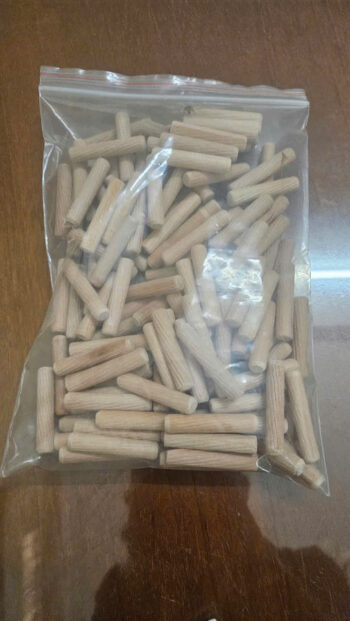 Chốt gỗ phi 6mm – dài 40 mm (1 GÓI)